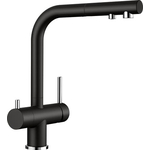 Смеситель для кухни Blanco Fontas-S II с подключением к фильтру, черный (526158)