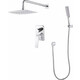 Душевая система Lemark Allegro с верхним душем, хром (LM5929CW)