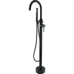 Смеситель для ванны Orange Steel напольный, черный (M99-336b)