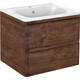 Тумба под раковину Vincea Vico 60 подвесная, R.Wood (VMC-2V600RW)