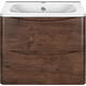 Тумба под раковину Vincea Paola 60 подвесная, R.Wood (VMC-2P600RW)