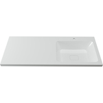 Раковина над стиральной машиной Madera Kamilla 120 правая (4627173210010)