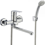 Смеситель для ванны Milardo Helic с ручным душем, хром (HELSB02M02)