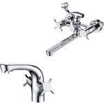 Набор смесителей Kaiser Cuatro для раковины, ванны, с ручным душем, хром