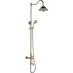 Душевая система Rush Flores с поворотным изливом, золото (FLG0835-5)
