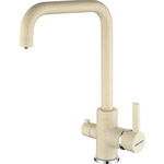 Смеситель для кухни Paulmark Logas бежевый (Lo213021-328)