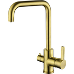 Смеситель для кухни Paulmark Logas бронза (Lo213021-BR)