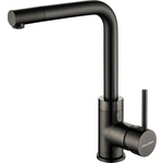Смеситель для кухни Paulmark Honner вороненая сталь (Ho212018-GM)