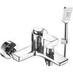 Смеситель для ванны Rossinka с ручным душем, хром (RS50-31)