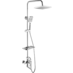 Душевая система Rossinka с термостатом и изливом, хром (RS50-46)