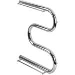 Полотенцесушитель водяной Indigo Простые изделия 60x50 хром, с полкой (MW50-60P)