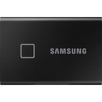 SSD накопитель Samsung 2TB T7 Touch MU-PC2T0K, 3D NAND TLC, USB 3.2 Type-C [R/W - 1050/1000 MB/s] Black