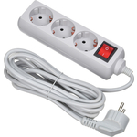 Сетевой фильтр Buro 300SL-3-G 3м (3 розетки) серый