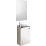 Мебель для ванной Jacob Delafon Pop Laminar 40 белая блестящая