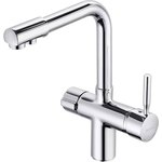 Смеситель для кухни Haiba HB088 с подключением фильтра, хром (HB70088)