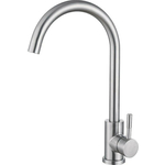 Смеситель для кухни Haiba HB304-3 нержавеющая сталь (HB71304-3)