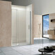 Душевая дверь Vincea Extra VDP-1E 80-90x200 прозрачная, хром (VDP-1E8090CL)