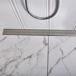 Душевой лоток Veconi VC Basic 35 хром (V350B)