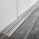 Душевой лоток Veconi VCN Basic 55 нержавеющая сталь (V550BN)