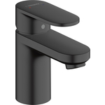 Смеситель для раковины Hansgrohe Vernis Blend с донным клапаном, черный матовый (71550670)