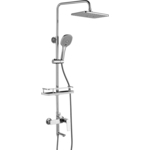Душевая система Rossinka со смесителем и изливом, хром (RS27-46)