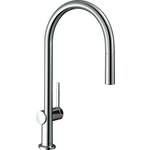 Смеситель для кухни Hansgrohe Talis с выдвижным изливом, хром (72803000)