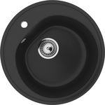 Кухонная мойка Ulgran U-101 ультра-черный (U-101-344)