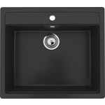 Кухонная мойка Ulgran U-104 ультра-черный (U-104-344)