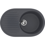 Кухонная мойка Ulgran U-107 антрацит (U-107-343)