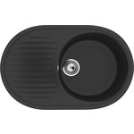 Кухонная мойка Ulgran U-107 ультра-черный (U-107-344)