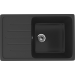 Кухонная мойка Ulgran U-400 ультра-черный (U-400-344)
