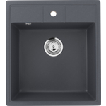 Кухонная мойка Ulgran U-406 антрацит (U-406-343)