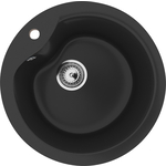 Кухонная мойка Ulgran U-102 ультра-черный (U-102-344)