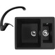 Кухонная мойка и смеситель Ulgran U-106-344, U-007-344 ультра-черный