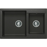 Кухонная мойка Polygran Brig 772 №16 черный (621480)