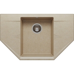 Кухонная мойка Polygran Riff 800 №302 песочный (679108)
