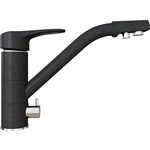 Смеситель для кухни Mixline ML-GS05 под фильтр, антрацит 343 (4660105233947)