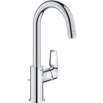 Смеситель для раковины Grohe BauLoop с донным клапаном, хром (23763001)