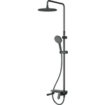 Душевая система Am.Pm Like с изливом, черный матовый (F0780722)