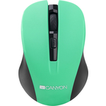 Мышь Canyon CNE-CMSW1G мышь, цвет - зеленый, беспроводная 2.4 Гц, DPI 800/1000/1200 DPI, 3 кнопки и колесо прокрутки, прор (CNE-CMSW1G)