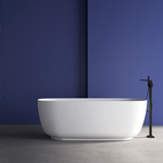 Акриловая ванна Abber 170х75 на каркасе, слив-перелив (AB9260)