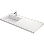 Раковина над стиральной машиной Акватон Лондри 120 левая, белая (1A72843KLH01L)