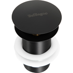 Донный клапан BelBagno SC Click-clack без перелива, чёрный (BB-SC-NERO)