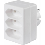 Сетевой разветвитель Buro BU-PS3F-W (3 розетки) белый (пакет ПЭ)