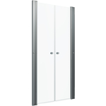 Душевая дверь Triton Дабл 90x185 хром, прозрачная (Щ0000036861)