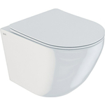 Унитаз подвесной безободковый IDDIS Blanco с сиденьем микролифт (BLARDSEi25)