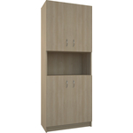 Стеллаж МДК СЛШ4 дуб млечный