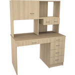 Стол компьютерный МДК СТК4 дуб млечный