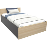 Кровать МДК КР11 венге/дуб млечный