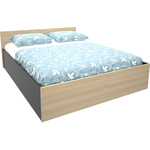 Кровать МДК КР13 венге/дуб млечный